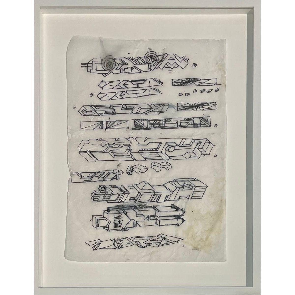 Untitled Sketches for Brown Metal 4