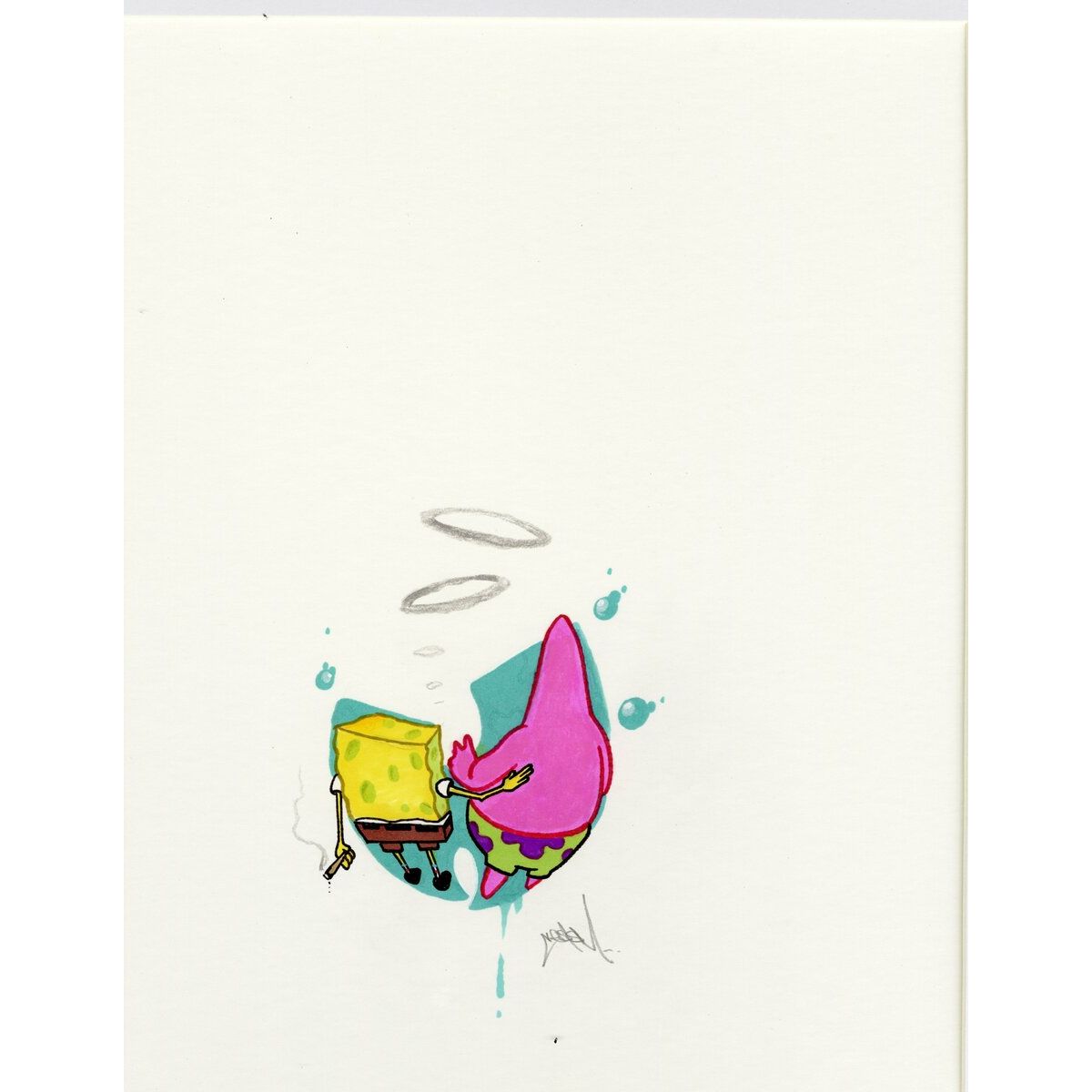 Spongebob and Patrick
