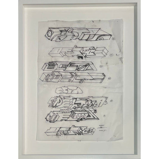 Untitled Sketches for Brown Metal 5