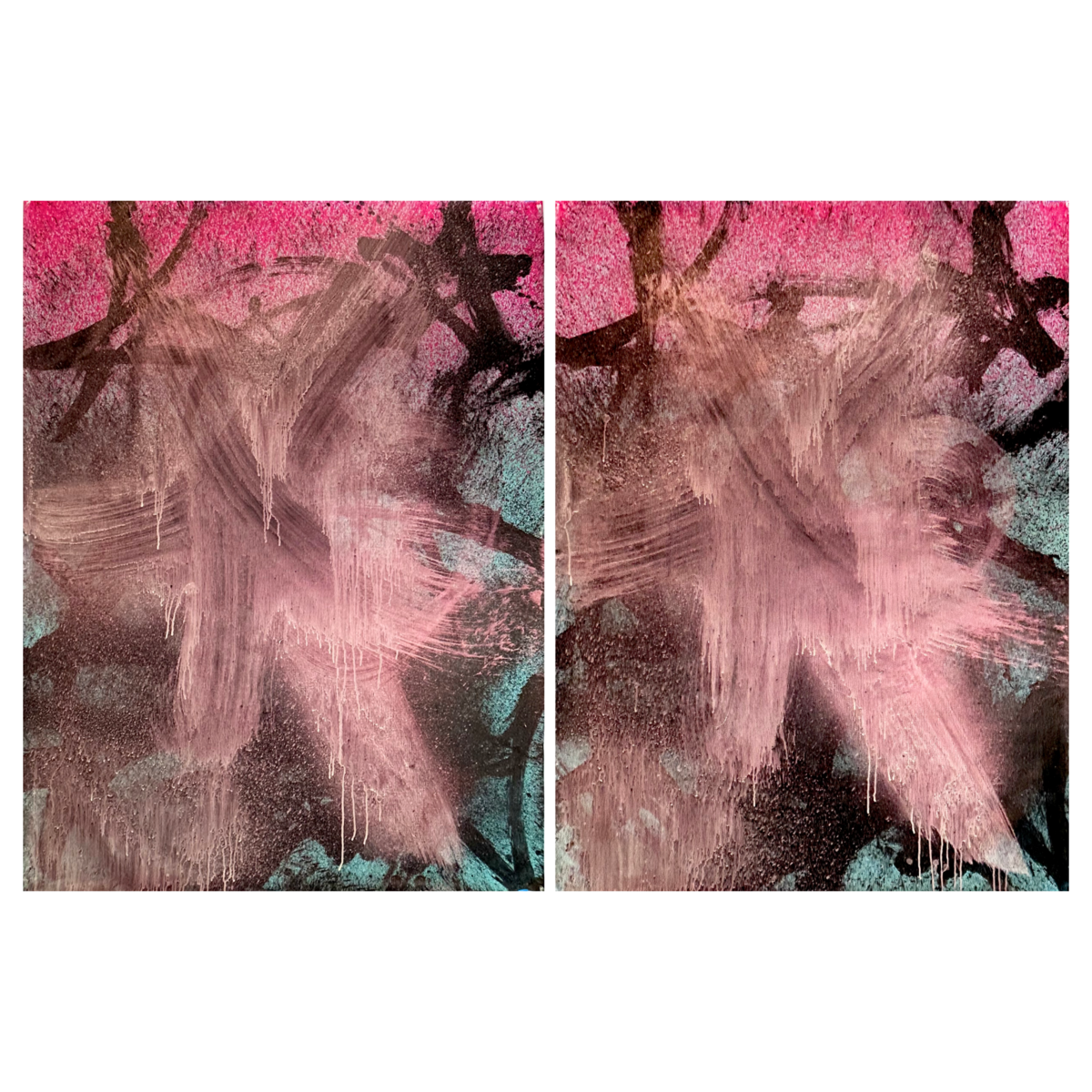 Infinite And Uninfinite (Diptych)