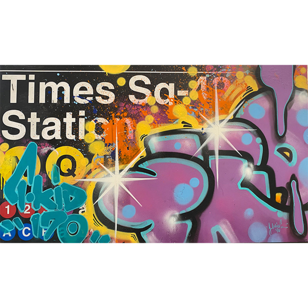 Times Square Subway Sign