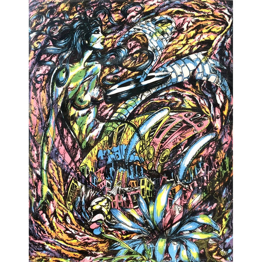 Above Ground Lady Pink