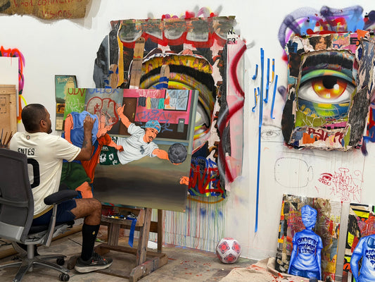 Studio Visit: Inside ENTES's Practice at Museum of Graffiti Artist Studios