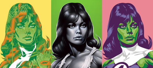 She-Hulk Triptych