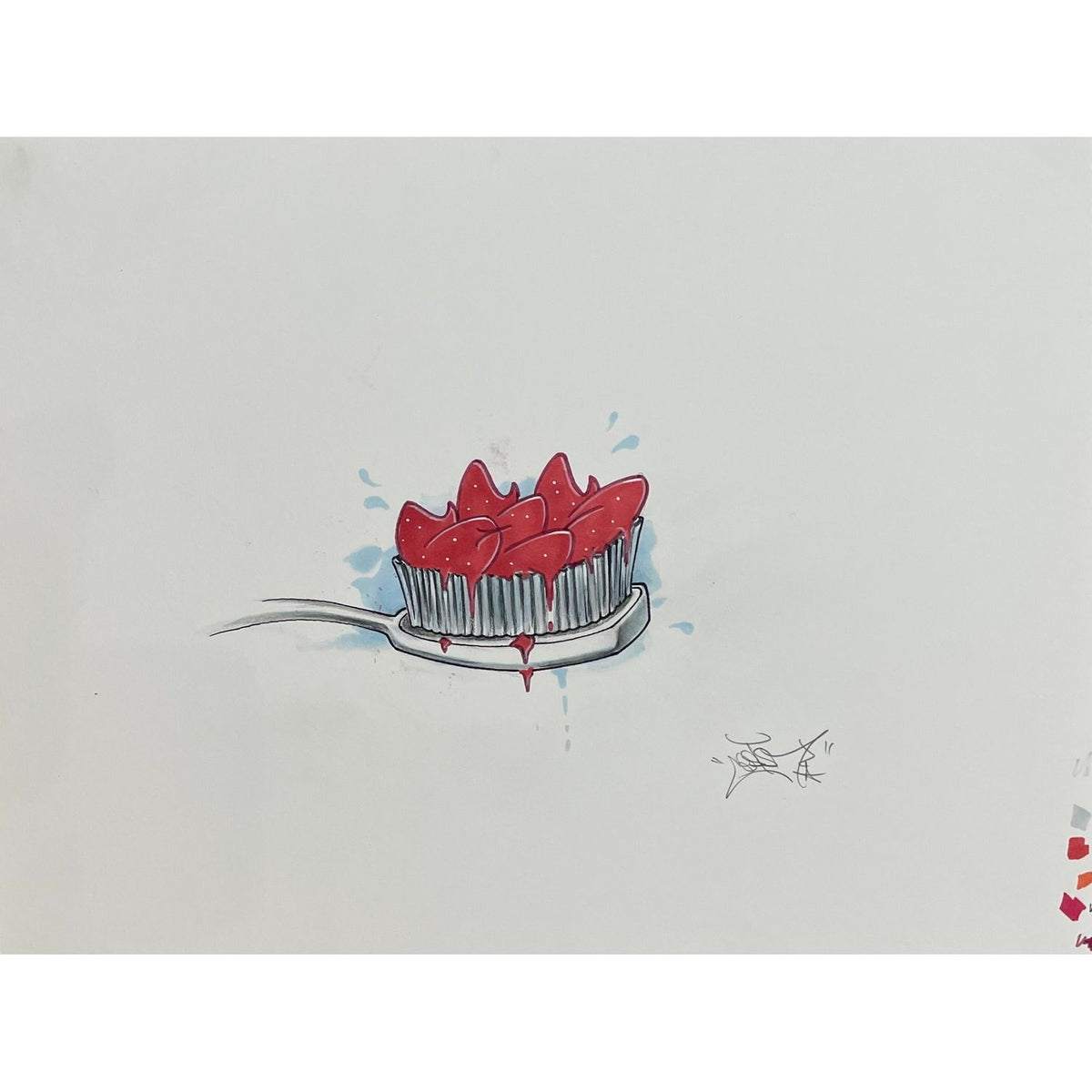 Toothpaste Artist Work Toothpaste – Wynwood Art Gallery