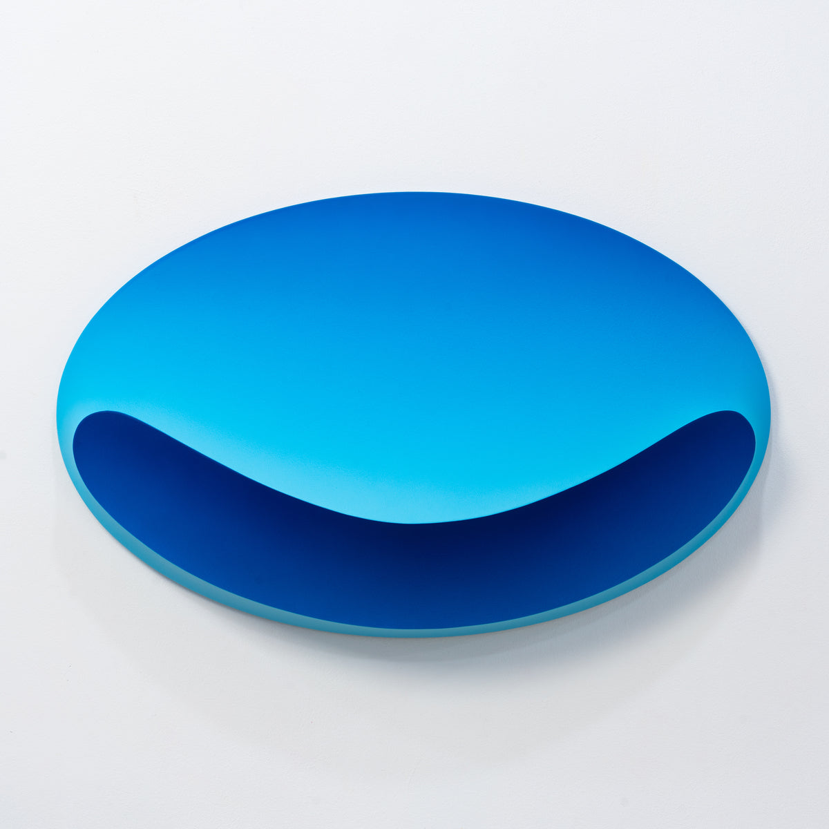 Melted Saphire Oval 0126