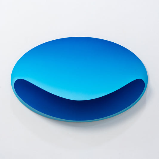 Melted Saphire Oval 0126