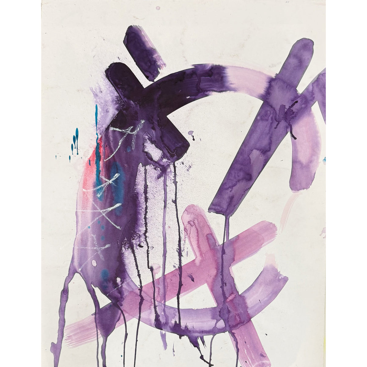 Pink Cromeillack (Diptych)