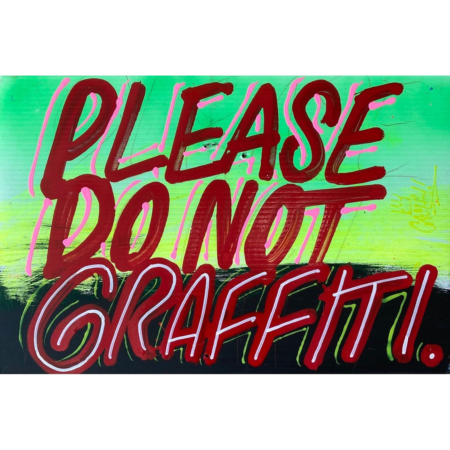 Please Do Not Graffiti