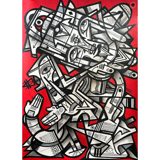 Looking Up at the Super Full Moon