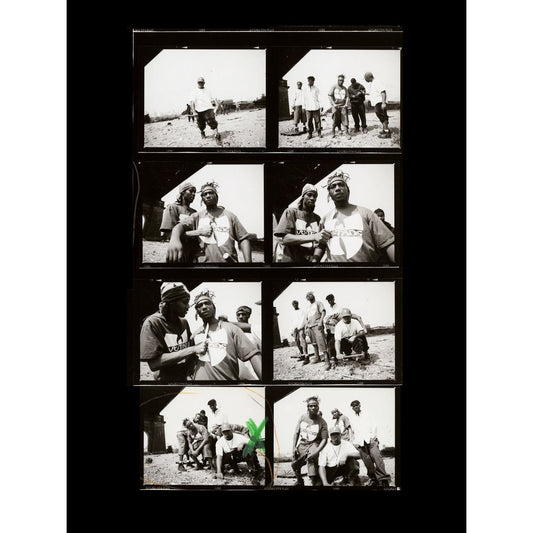 Contact Sheets from the Enter the Wu-Tang 1