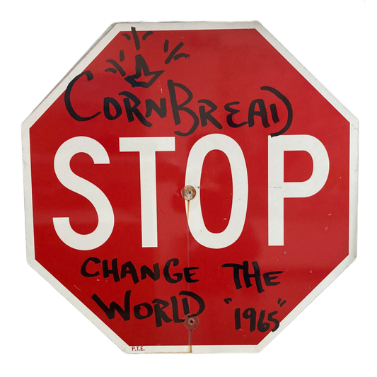Change The World "1965" Stop Sign 2